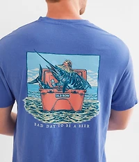 Bad Day To Be A Beer Marlin T-Shirt