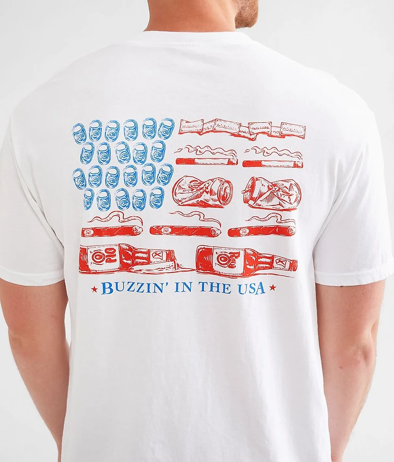 Buzzin' The USA T-Shirt