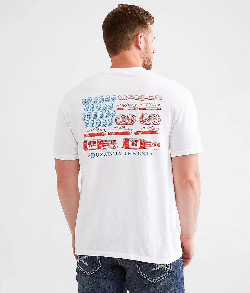 Buzzin' The USA T-Shirt
