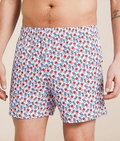 Boozy Stretch Swim Trunks