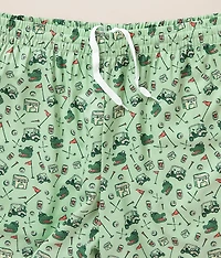 Gator Golf Stretch Swim Trunks