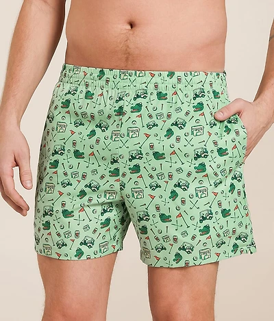 Gator Golf Stretch Swim Trunks