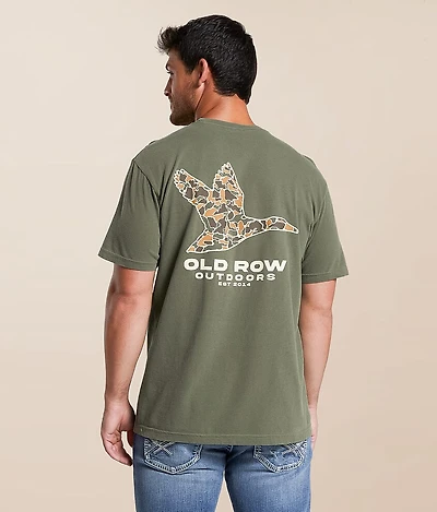 Old Row Flying Duck T-Shirt