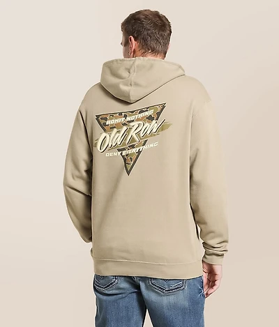 Retro Triangle Camo Hooded Sweatshirt