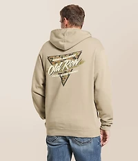 Retro Triangle Camo Hooded Sweatshirt