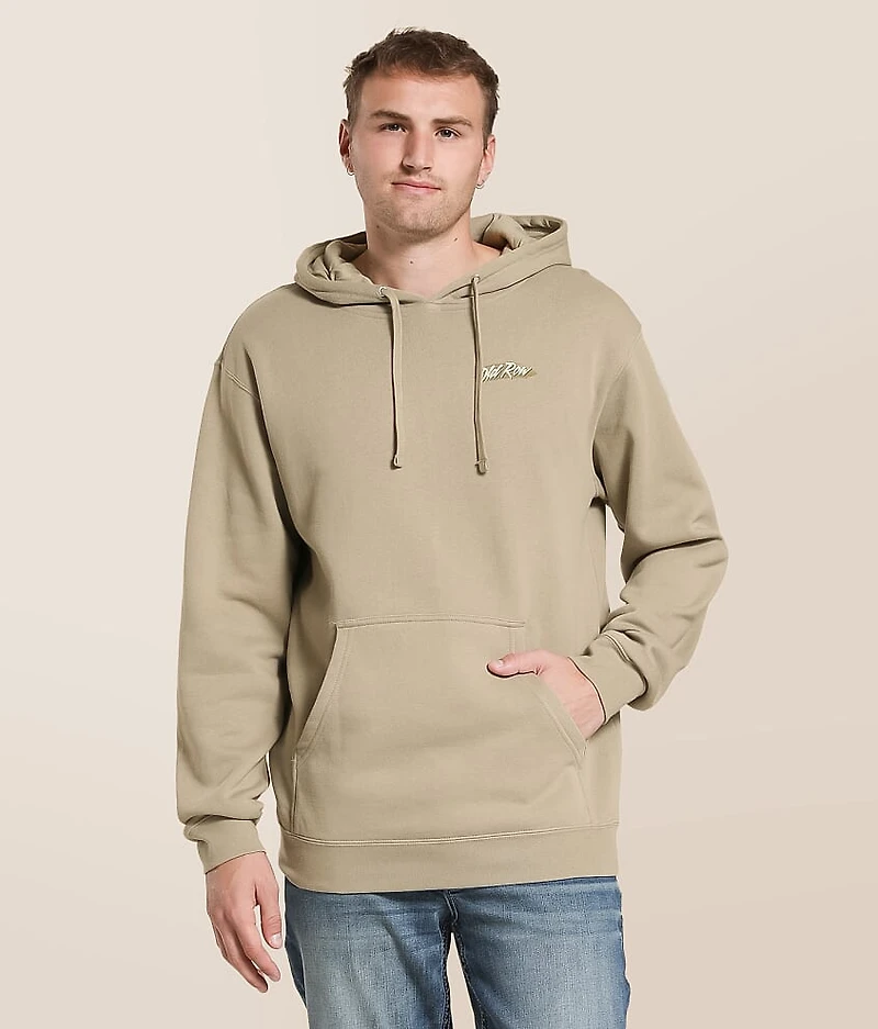 Retro Triangle Camo Hooded Sweatshirt