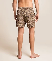 Camo Stretch Swim Trunks