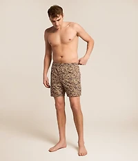 Camo Stretch Swim Trunks