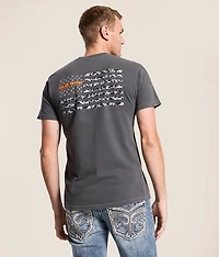 80s Camo Flag T-Shirt
