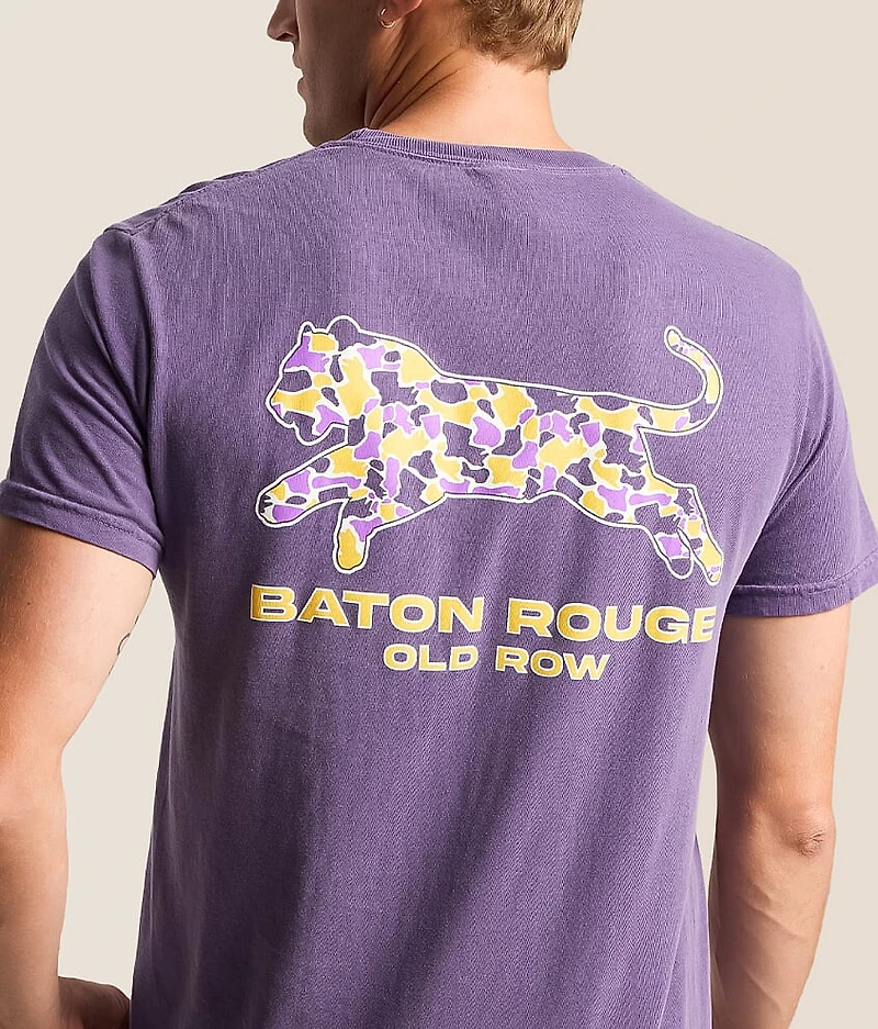 Baton Rouge Camo Tiger T-Shirt