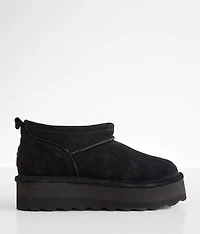 Retro Super Shorty Platform Leather Ankle Boot