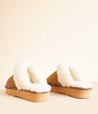 Loki Platform Suede Slipper