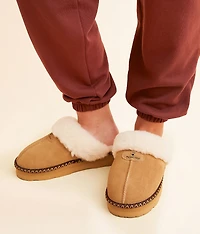Loki Platform Suede Slipper
