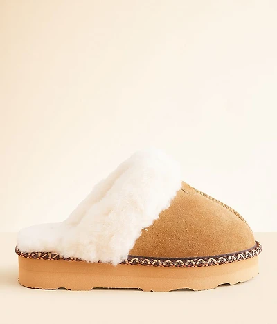 Loki Platform Suede Slipper