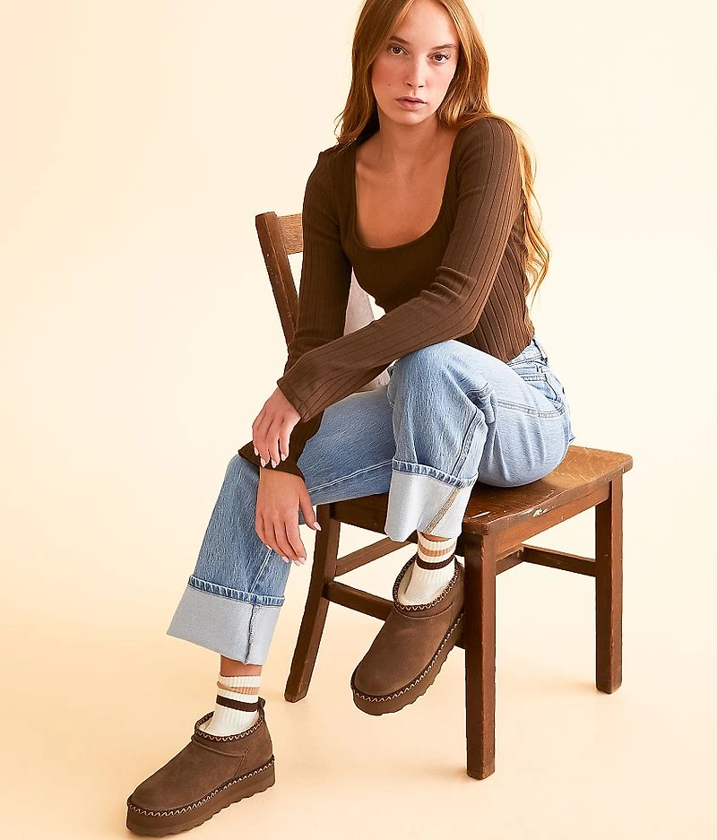 Retro Super Shorty Deco II Leather Ankle Boot