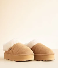 Ari Platform Leather Slipper