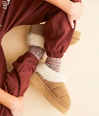 Ari Platform Leather Slipper