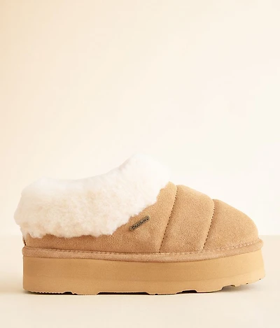 Ari Platform Leather Slipper