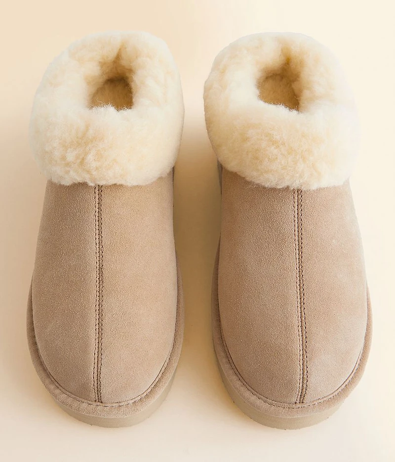 Brynne Platform Suede Slipper