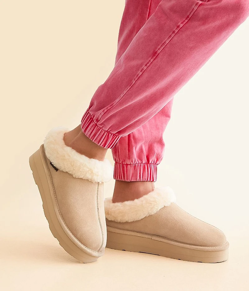 Brynne Platform Suede Slipper