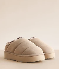 Quilted Martis Suede Slipper