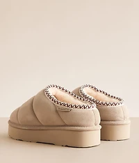 Quilted Martis Suede Slipper