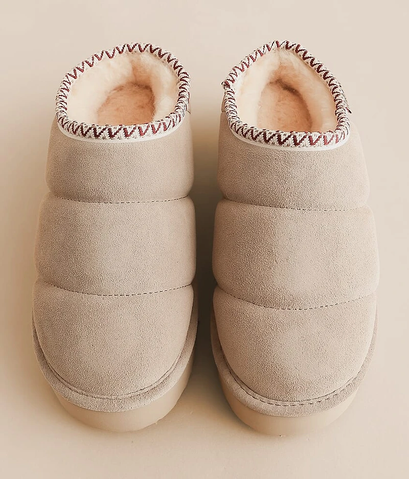Quilted Martis Suede Slipper