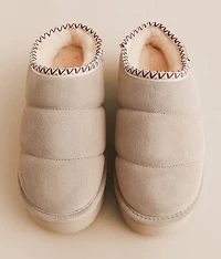 Quilted Martis Suede Slipper