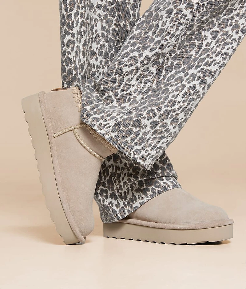 Lyanna Platform Leather Slipper