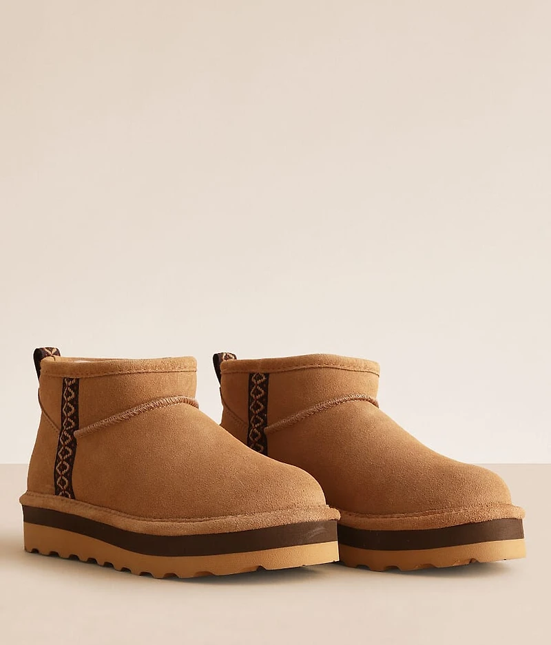 Retro October Leather Ankle Boot