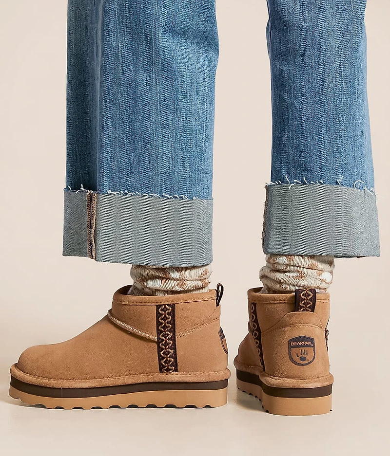 Retro October Leather Ankle Boot