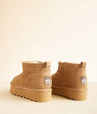 Girls - Retro Shorty Leather Ankle Boot