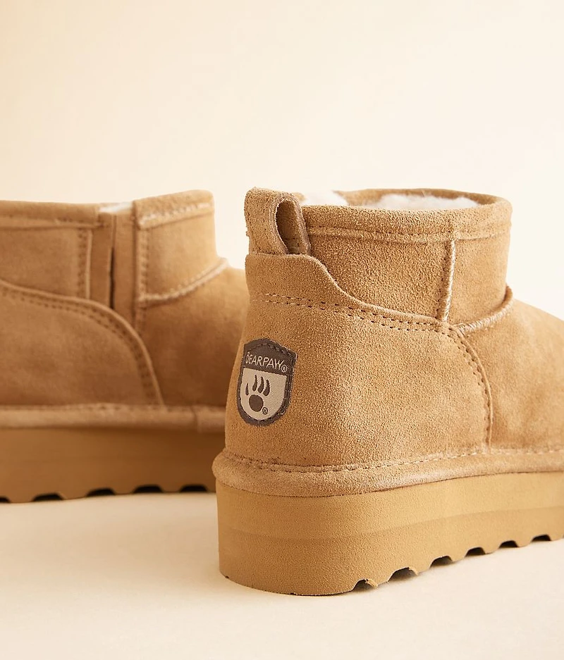 Girls - Retro Shorty Leather Ankle Boot