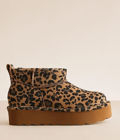 Girls - Retro Shorty Exotic Leather Ankle Boot
