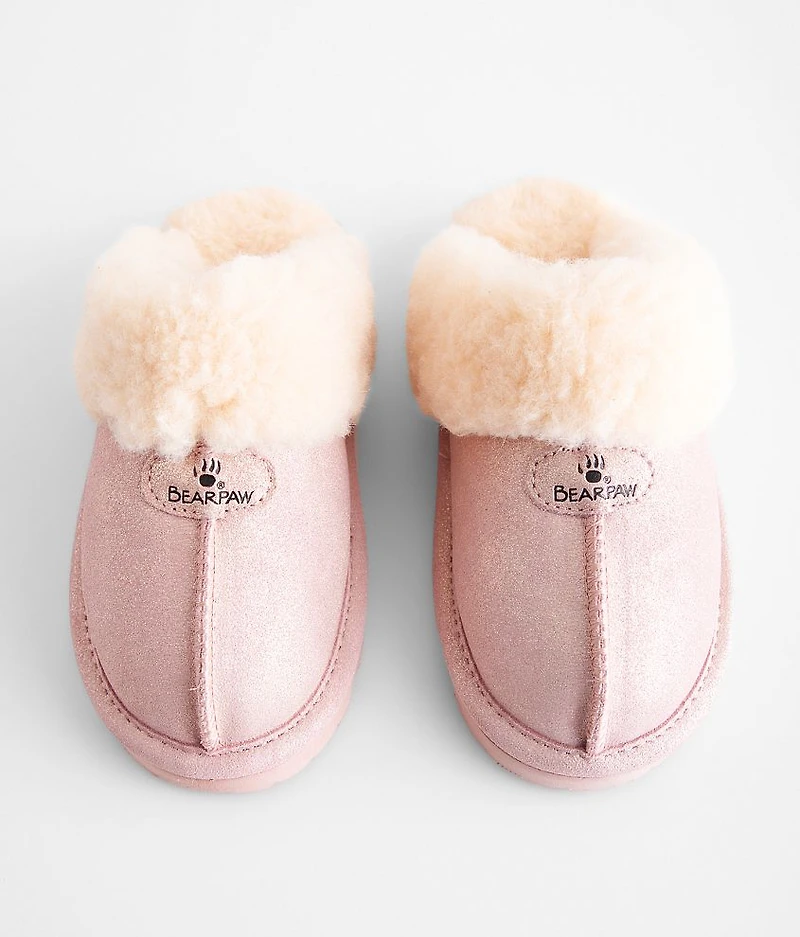Girls - Loki Glitter Suede Slipper