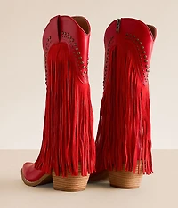 Adela Fringe Western Boot