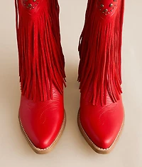 Adela Fringe Western Boot