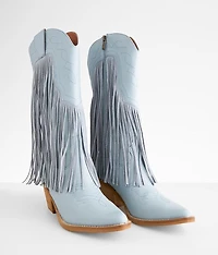 Adela Tall Fringe Western Boot