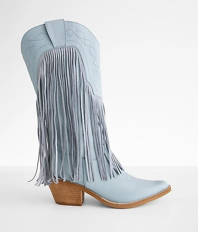 Adela Tall Fringe Western Boot