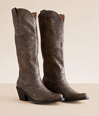 Adela Floral Western Boot