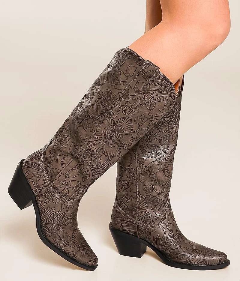 Adela Floral Western Boot