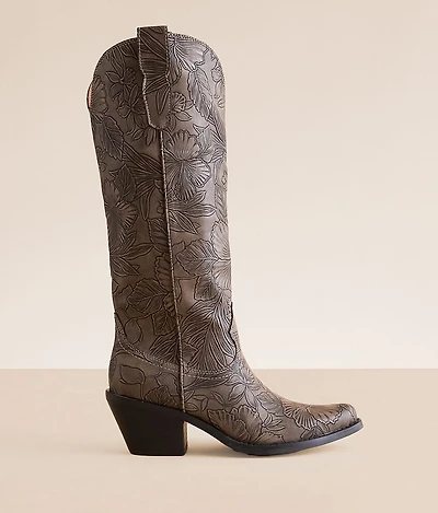 Adela Floral Western Boot