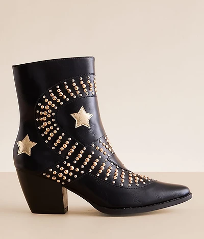 Beast Fashion Star Western Ankle Boot