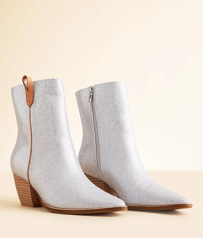 Arisa Glitz Western Ankle Boot