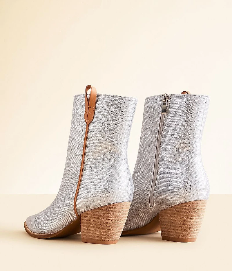 Arisa Glitz Western Ankle Boot