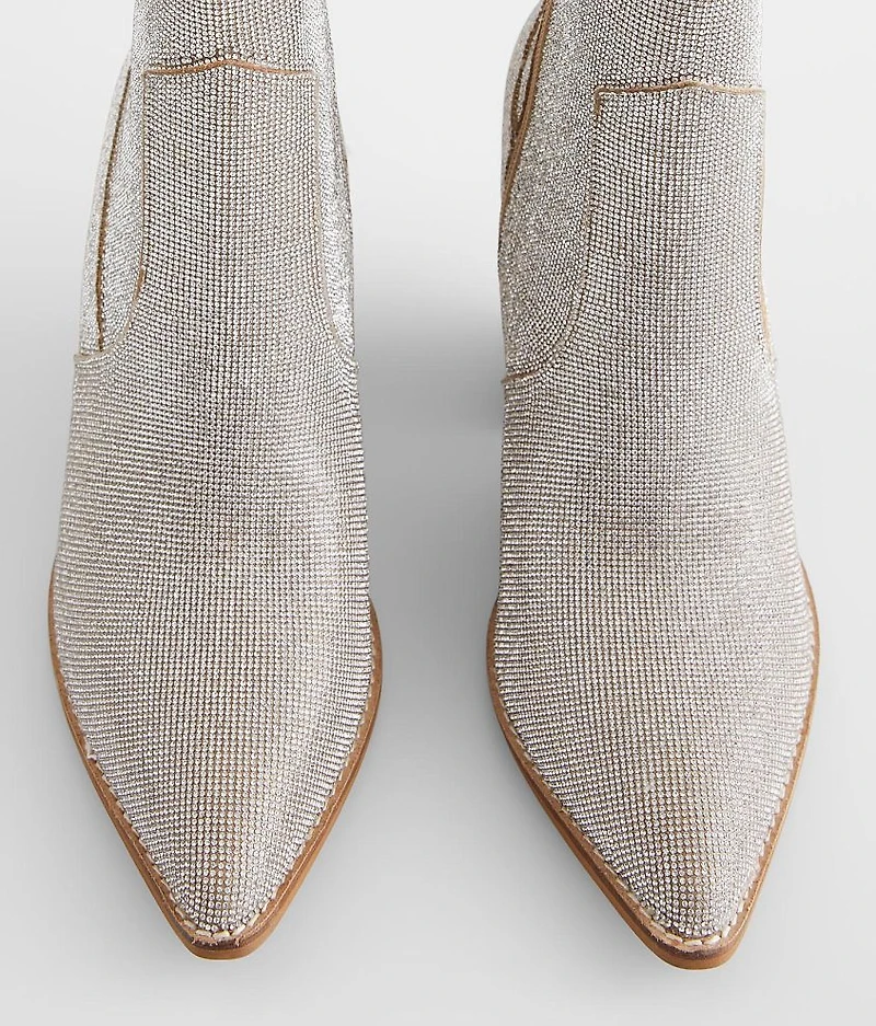 Autumn Western Glitz Ankle Boot