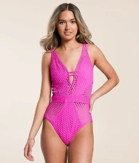 Castaway Plunging Swimsuit