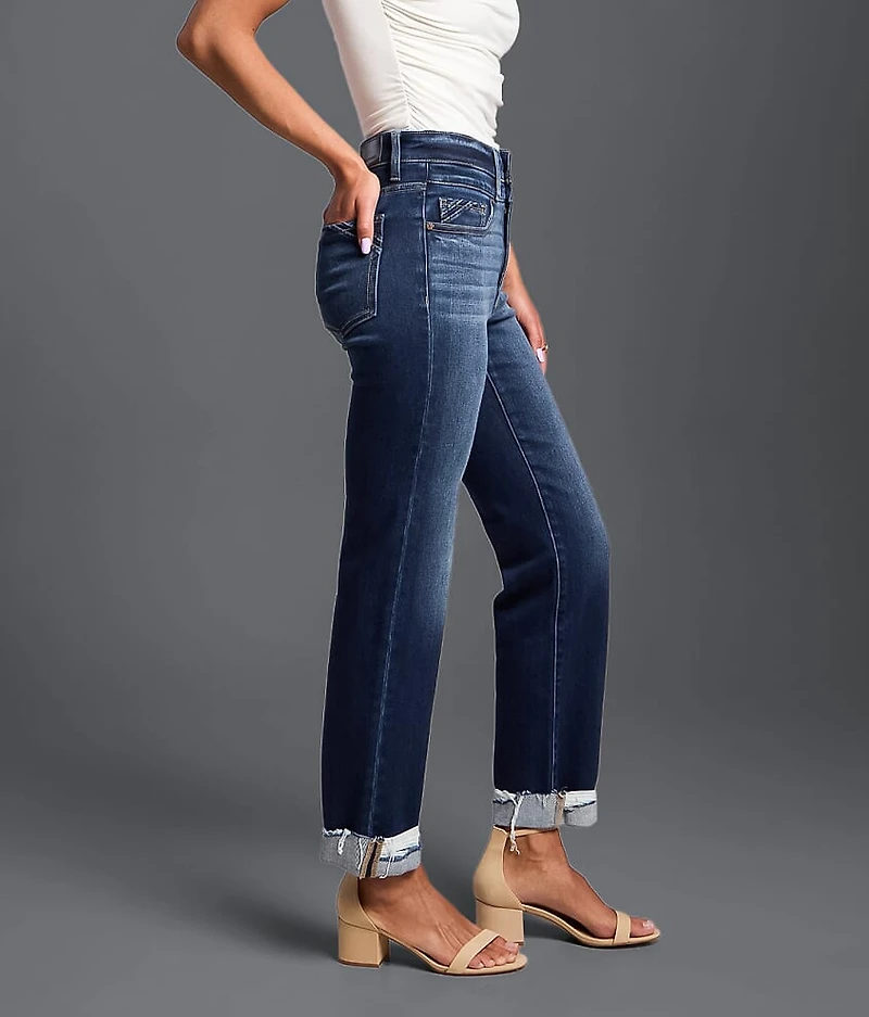 Fit No. 75 Cropped Straight Stretch Jean
