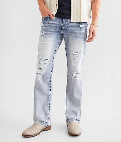 Buckle Black Nine Boot Stretch Jean