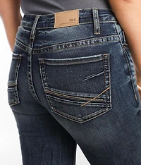 Stella Mid-Rise Straight Stretch Cuffed Jean